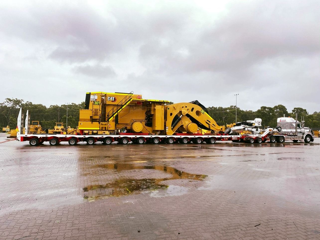 Bower's Drake fully loaded Steerable Platform trailer 2021