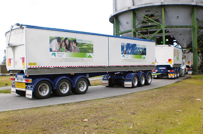 dog side-tipping trailers